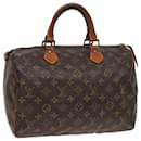 LOUIS VUITTON Sac à main Monogram Speedy 30 M41526 LV Auth 80456 - Louis Vuitton