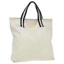 GUCCI Tote Bag Canvas White 123439 Auth 81105 - Gucci