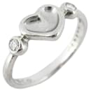 Bague en platine avec diamants 2PD Tiffany Heart - Tiffany & Co