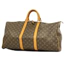 Louis Vuitton Monogram Keepall 55 Boston Bag