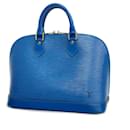 Louis Vuitton Epi Alma Handbag in Toledo Blue