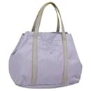 PRADA Handtasche aus Nylon lila Auth 80612 - Prada