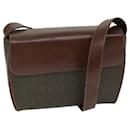 GUCCI Shoulder Bag Canvas Leather Brown Auth ep4702 - Gucci