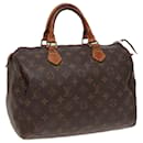 LOUIS VUITTON Sac à main Monogram Speedy 30 M41526 LV Auth 81279 - Louis Vuitton