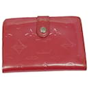 LOUIS VUITTON Vernis Porte Monnaie Viennois Wallet Fran Boise M9141F Auth 80201 - Louis Vuitton