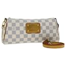 LOUIS VUITTON Sac à épaule Damier Azur Eva 2way N55214 LV Auth 79935 - Louis Vuitton