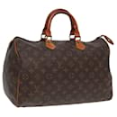 LOUIS VUITTON Sac à main Monogram Speedy 35 M41524 LV Auth 80017 - Louis Vuitton