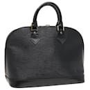 LOUIS VUITTON Borsa a Mano Epi Alma Nera M52142 LV Auth yk13394 - Louis Vuitton