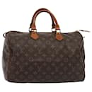 LOUIS VUITTON Bolsa de Mão Monogram Speedy 35 M41524 LV Auth 80441 - Louis Vuitton