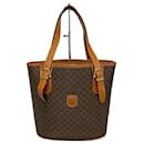 Celine Macadam Blason Triomphe Leather Handbag Tote Bag - Céline