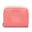 Louis Vuitton Zippy Coin Purse in Corail Epi