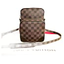 Bolsa de ombro em couro Damier Amazon Louis Vuitton