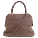 Hermes Bolide 31 Brown Handbag - Hermès