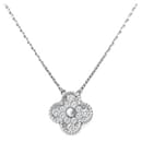 Collier en or blanc K18WG Alhambra de Van Cleef & Arpels