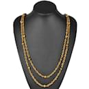 Chanel Vintage Gold Plated Long Necklace