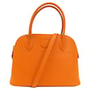 Bolso Hermes Bolide 27 en cuero Epsom naranja - Hermès