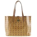 Bolso tote de lona con monograma MCM