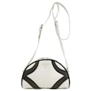 Prada 1BH140 Leather Shoulder Bag