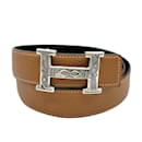 Hermes Touareg Constance Reversible Leather Belt - Hermès