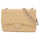 Bolso de hombro de doble cadena Chanel Deca Matelassé 30