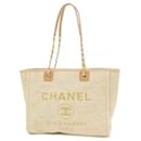 Chanel Deauville MM Medium Chain Tote Bag