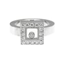 Bague en or blanc avec diamants Chopard Happy Diamonds 82/2896