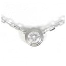 Cartier D'Amour SM K18WG Necklace with Diamond