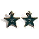 Chanel Coco Mark Star Earrings