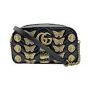 Bolso de hombro de cuero Gucci GG Marmont