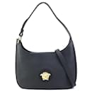 Versace Medusa Leder Schultertasche