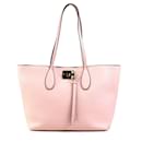 Salvatore Ferragamo Pink Leather Shoulder Bag