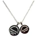 Collier pendentif double rond Return to Tiffany en métal 925 - Tiffany & Co