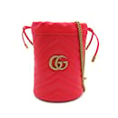 Mini borsa a secchiello GG Marmont di Gucci