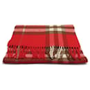 Burberry Red Cashmere Scarf