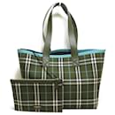 Bolsa tote de algodão verde Burberry