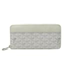 Portefeuille long en toile enduite Goyard Matignon