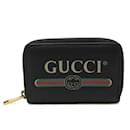 Porte-cartes imprimé logo Gucci 496319