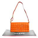 Chanel Chocolate Bar Leather Handbag