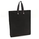 Hermes Amedaba GM Dark Brown Canvas Leather Tote Bag - Hermès