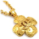 Chanel Gold Metal Necklace