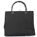 Gucci Bamboo Handbag in Black