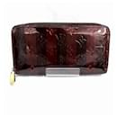 Louis Vuitton Monogram Vernis Rayure Zippy Wallet