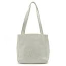 Sac tote Chanel Coco Mark en cuir caviar blanc