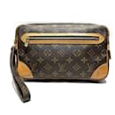 Borsa Clutch Dragonne Marly Monogramma Louis Vuitton