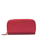 Prada Saffiano 6-Ring Round Key Case