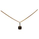 Celine Triomphe Plate Necklace - Céline