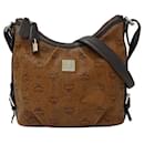 Bolso de Hombro MCM para Mujeres en Glam Brown