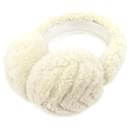 Gucci Earmuffs in Off-White Lamb Fur