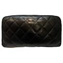 Chanel Matelasse Lambskin Long Wallet