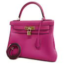 Hermes Kelly 28 Handbag in Rose Purple - Hermès